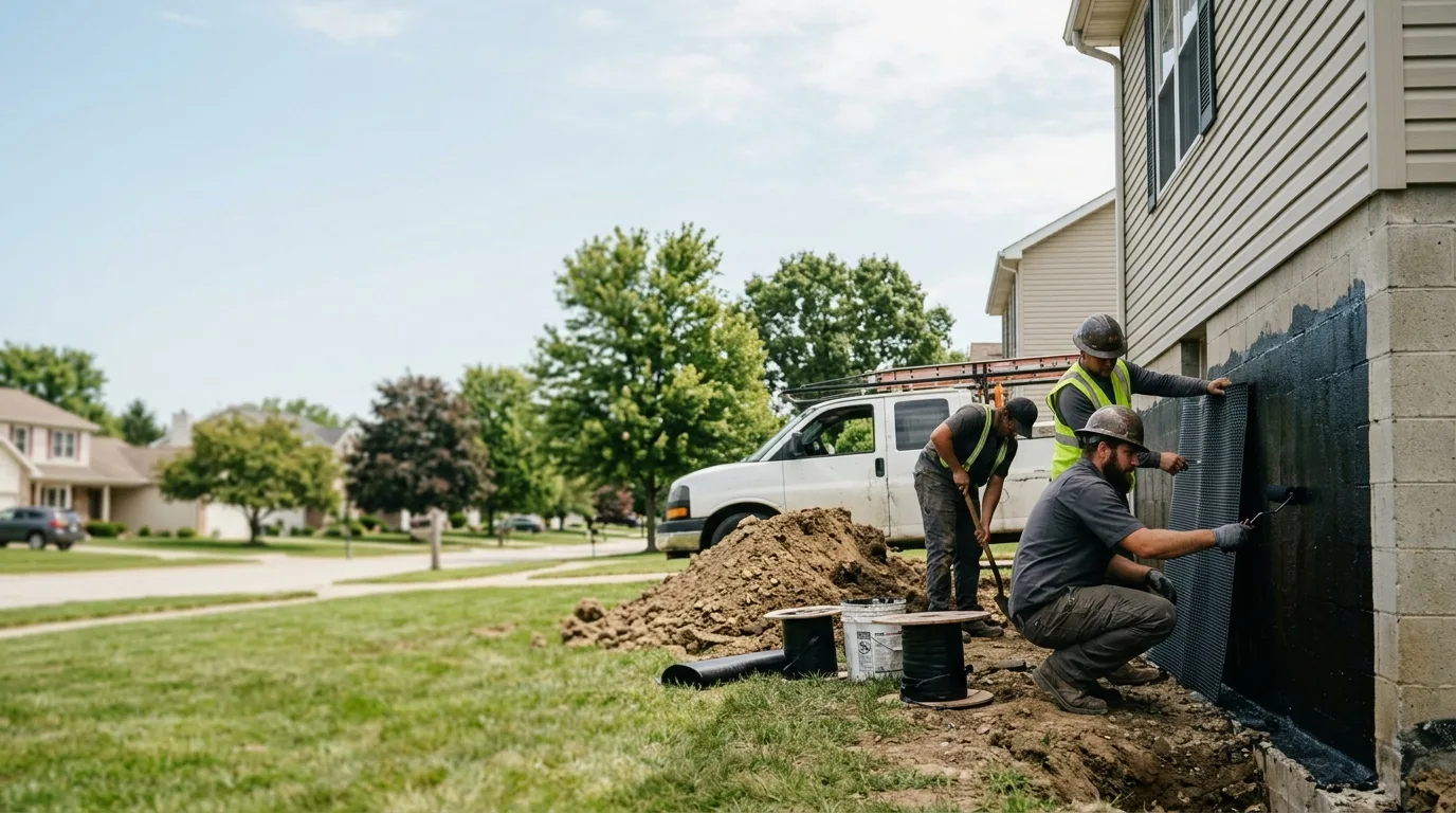 Basement Waterproofing in Jacobsburg, OH near me